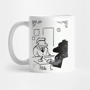 Job Interview Ape Mug